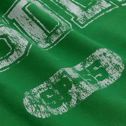 Green 8oz brushed twill SUPERFIVE TOTE with distressed white SP5DER graphic print.