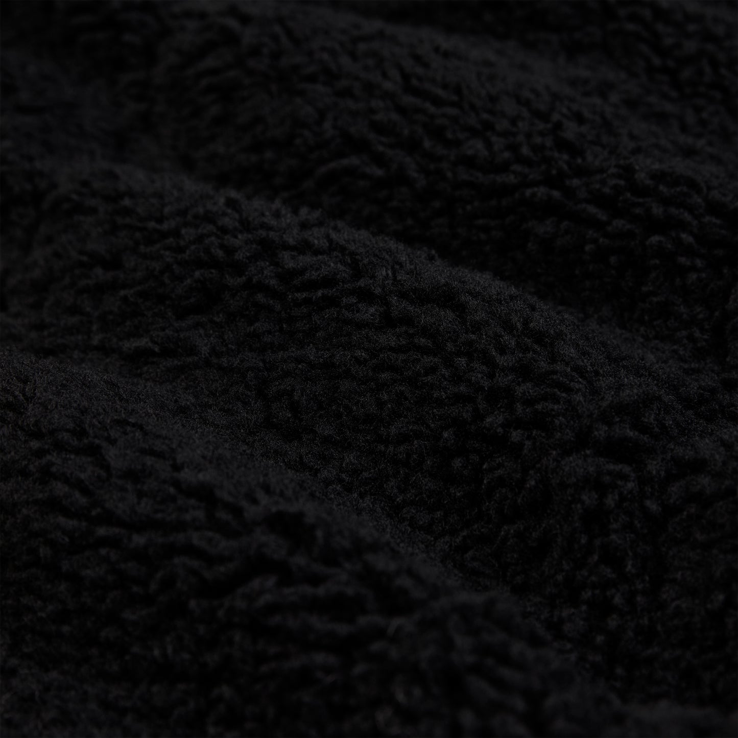 BLACK SHERPA PUFFER JACKET