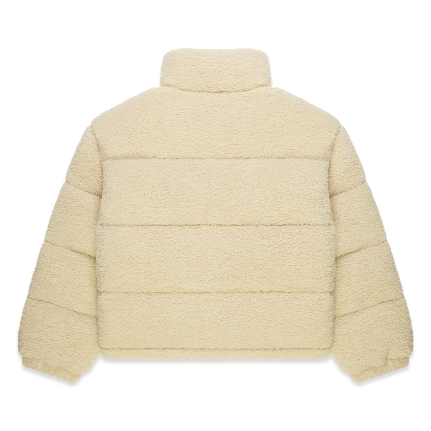 CREAM SHERPA PUFFER JACKET