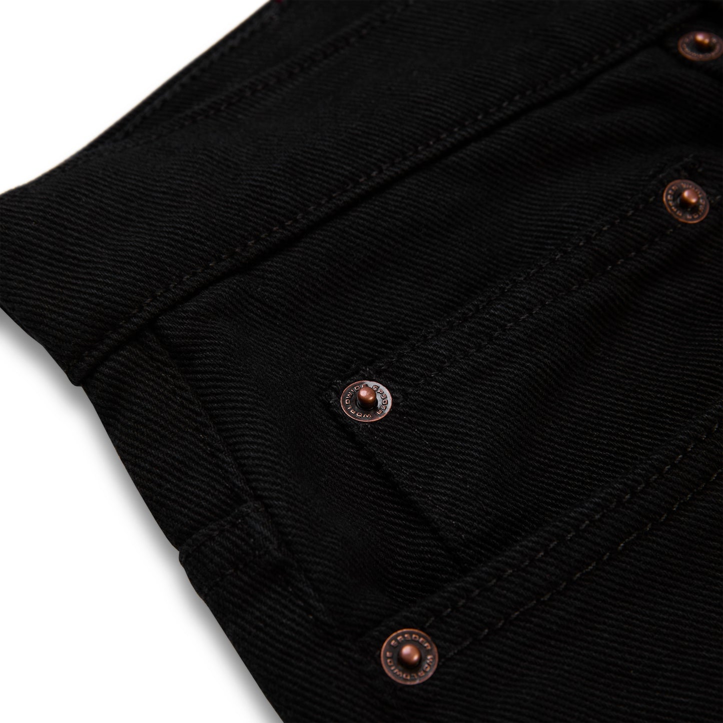 BLACK RIVET DENIM