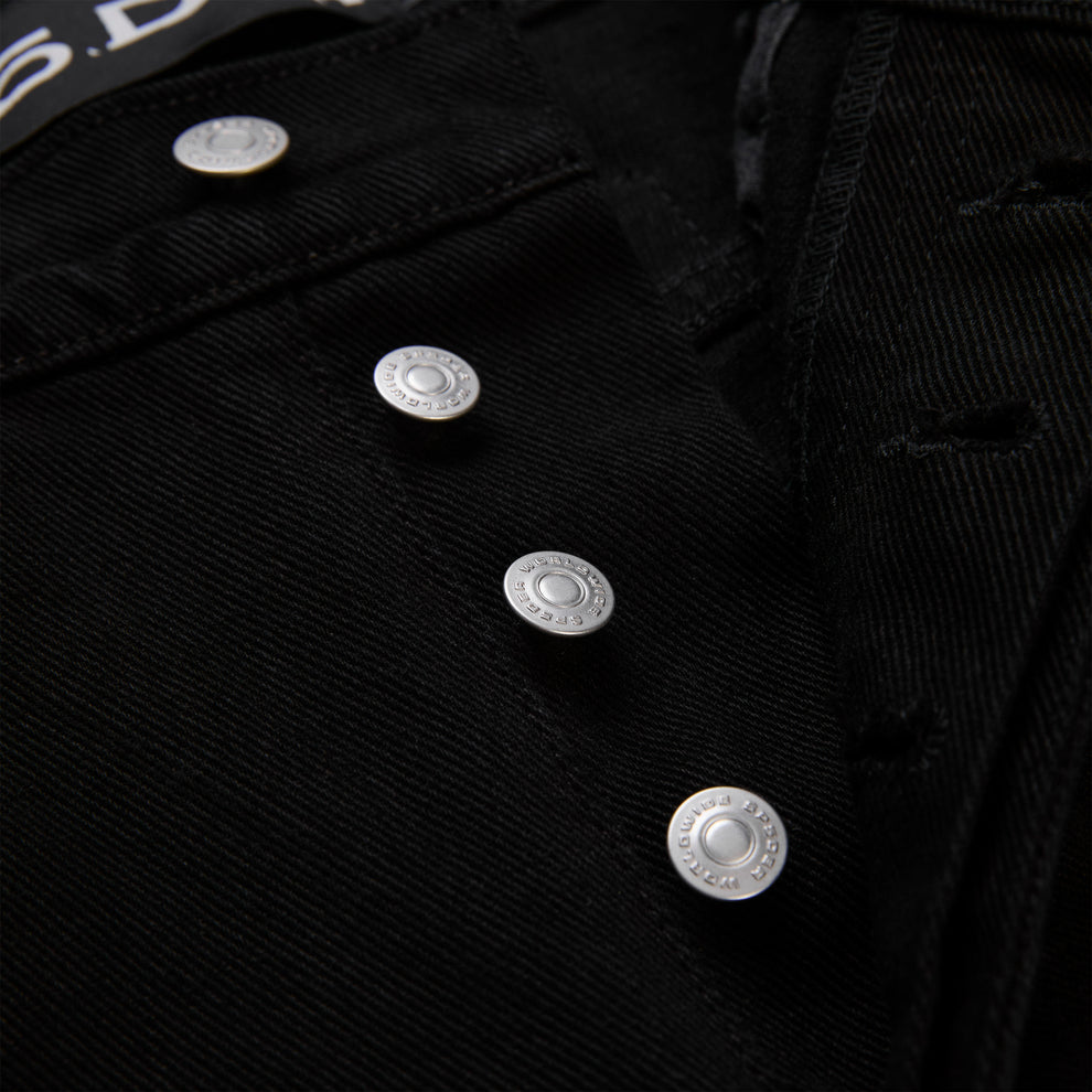 BLACK RIVET DENIM