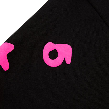 BLACK BELUGA ANGEL NUMBER HOODIE