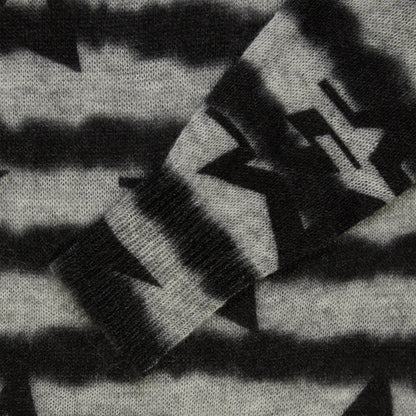 BLACK 5STAR MOHAIR SWEATER