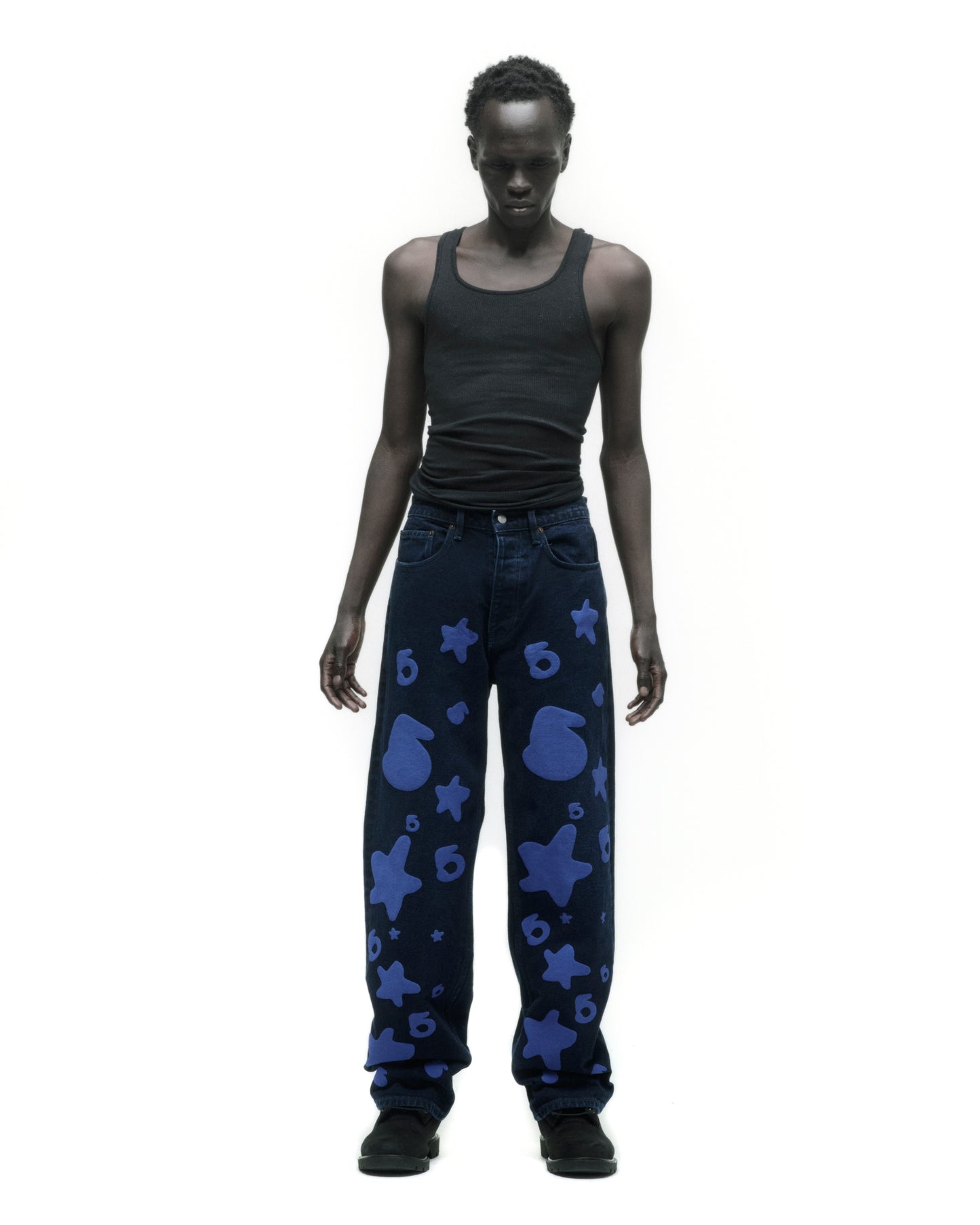 BELUGA DENIM ON MODEL