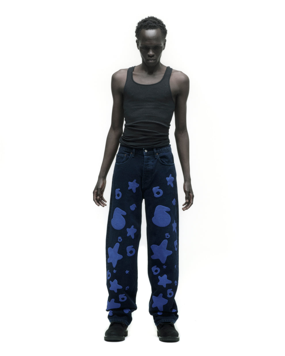 BELUGA DENIM ON MODEL