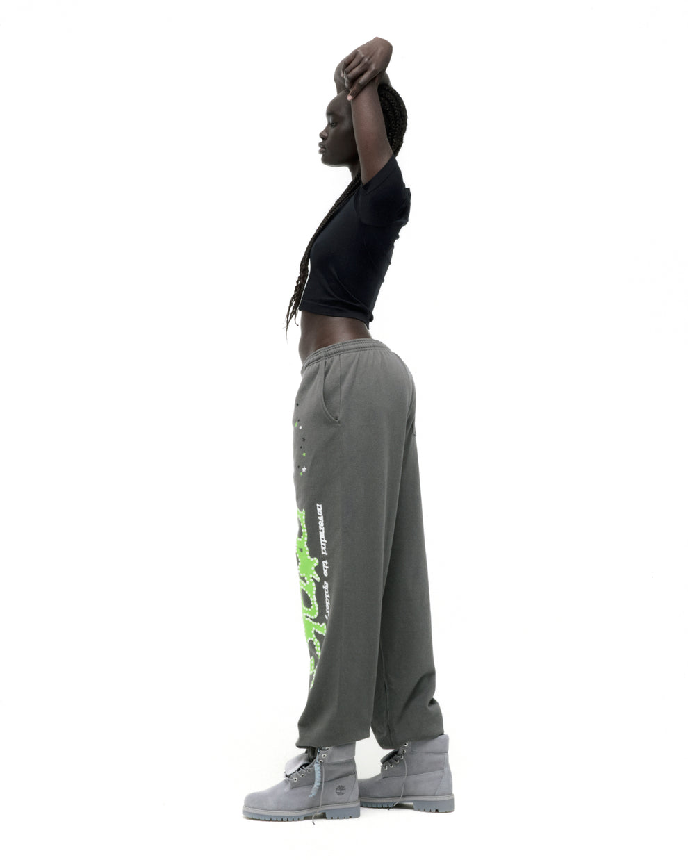 SLATE PUNK V2 SWEATPANT ON MODEL