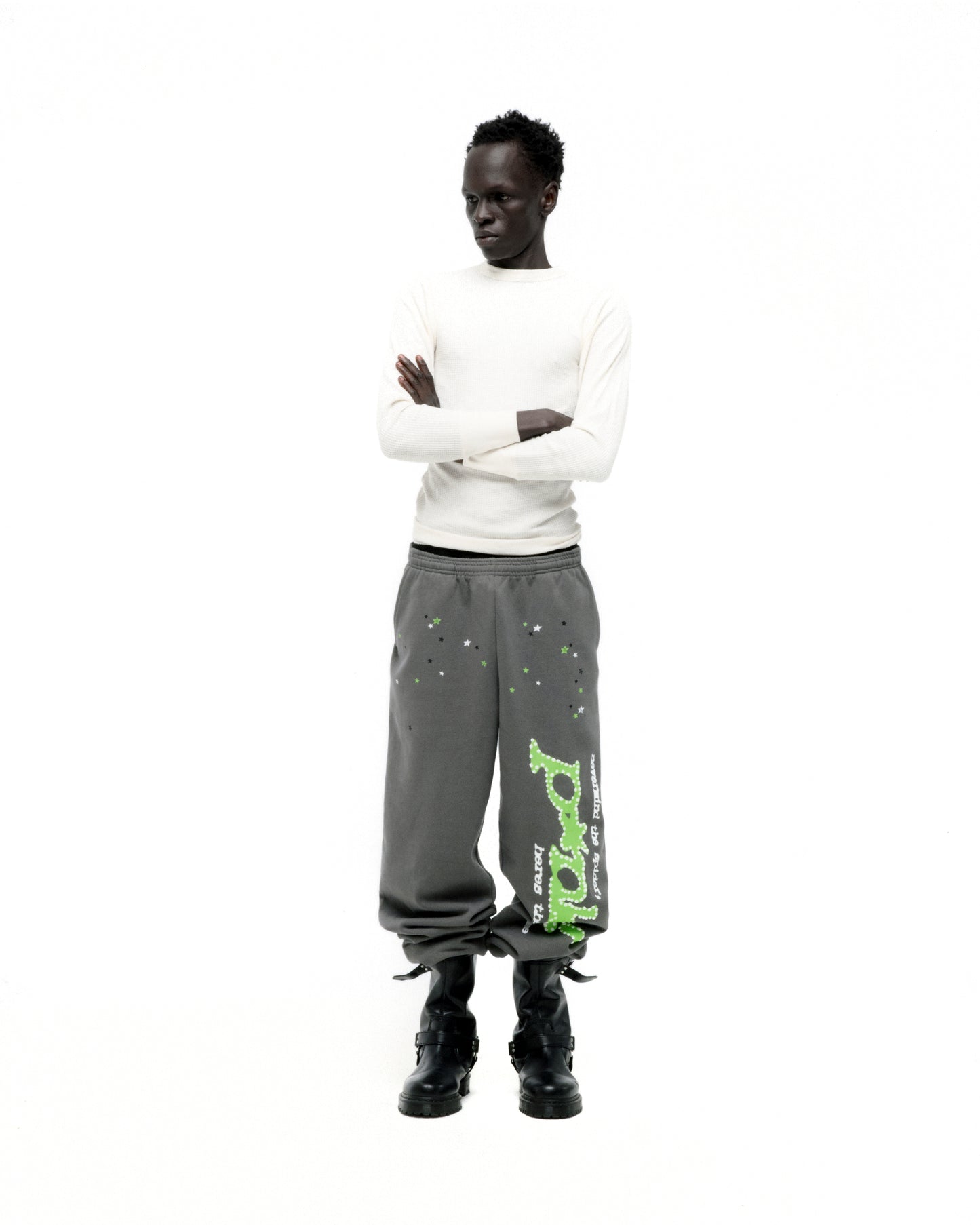 SLATE PUNK V2 SWEATPANT ON MODEL