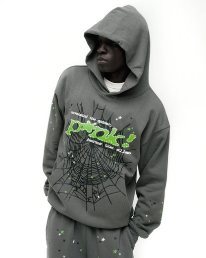 SLATE PUNK V2 HOODIE ON MODEL