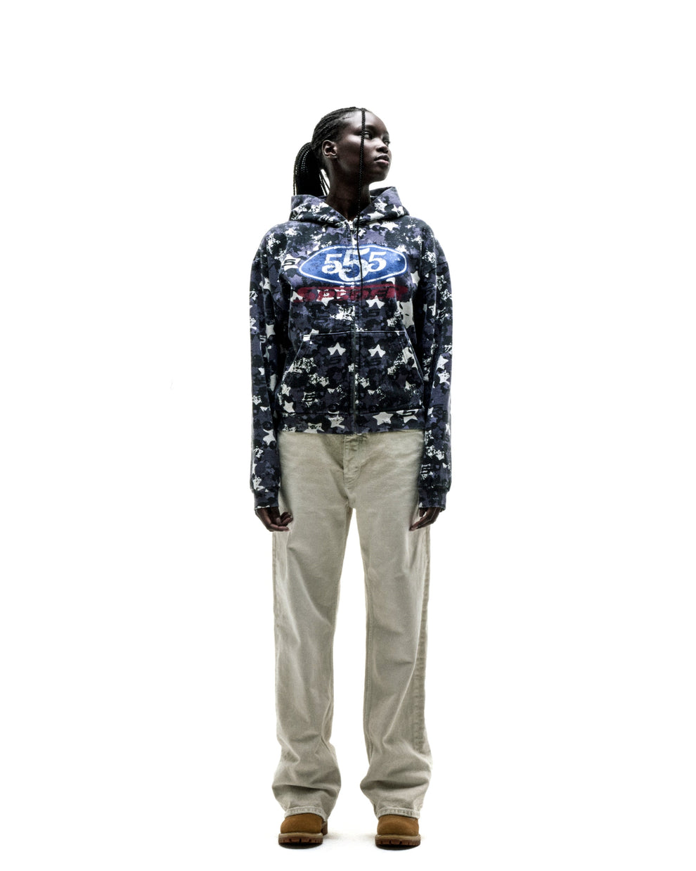 R5CING ZIP HOODIE SP5DER